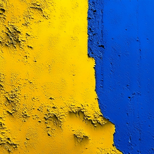 Abstract grunge rilievo decorativo stucco giallo marino struttura della parete sfondo colorato ruvido