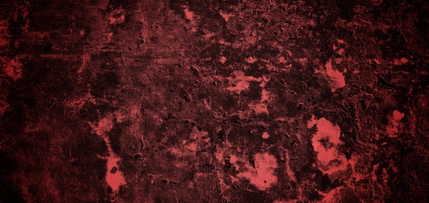 Abstract grunge sfondo rosso texture spaventoso muro rosso scuro sfondo pareti piene di graffi e macchie