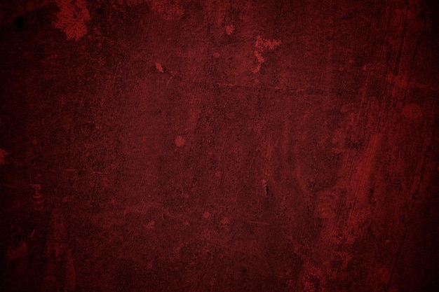 Abstract grunge texture di sfondo rosso spaventoso sfondo scuro rosso