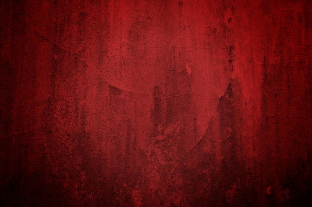 Abstract grunge texture di sfondo rosso spaventoso sfondo scuro rosso