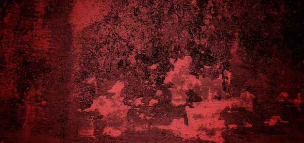 Abstract grunge texture di sfondo rosso spaventoso sfondo scuro rosso