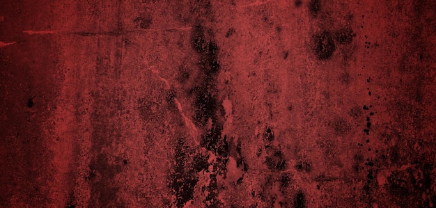 Abstract grunge texture di sfondo rosso spaventoso sfondo scuro rosso