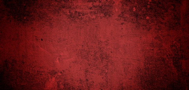 Abstract grunge texture di sfondo rosso spaventoso sfondo scuro rosso