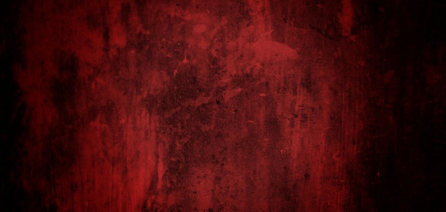 Abstract grunge texture di sfondo rosso spaventoso sfondo scuro rosso