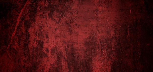 Abstract grunge texture di sfondo rosso spaventoso sfondo scuro rosso