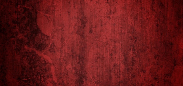 Abstract grunge texture di sfondo rosso spaventoso sfondo scuro rosso