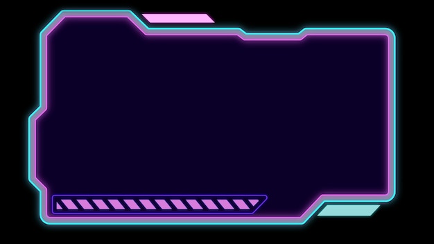 Abstract HUD visualizzazione infografica scifi informazioni futuristiche
