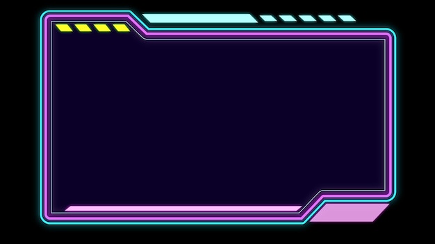 Abstract HUD visualizzazione infografica scifi informazioni futuristiche