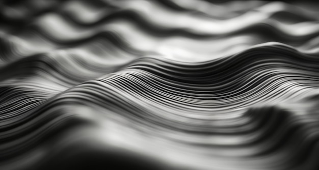 Abstract Le forme d'onda: uno studio sulla simmetria e la fluidità