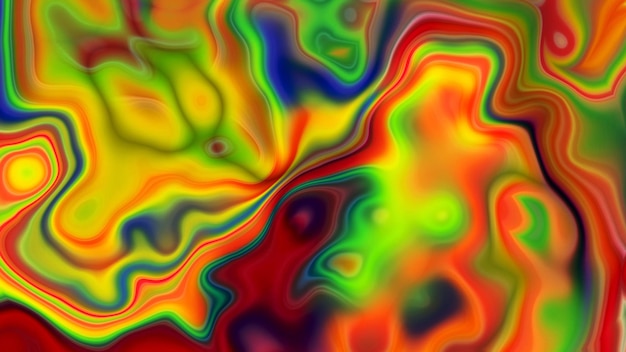 Abstract liquido ondulato sfondo colorato