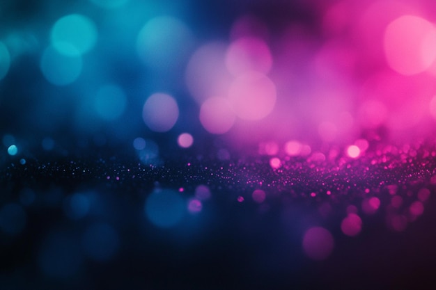 Abstract luci al neon Bokeh