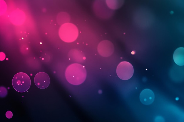 Abstract luci al neon Bokeh