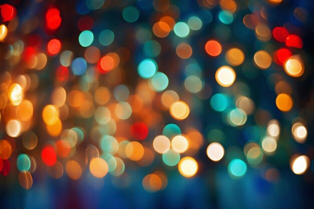 Abstract luci sfocate bokeh sfondo