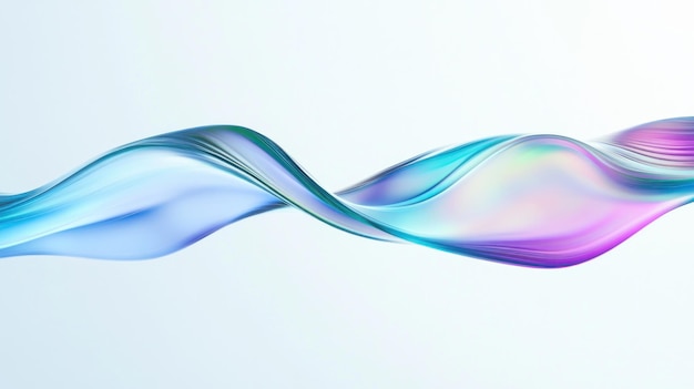 Abstract Ondate vorticose