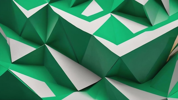 Abstract paper emerald geometric asymmetrical texture striped surface lines background