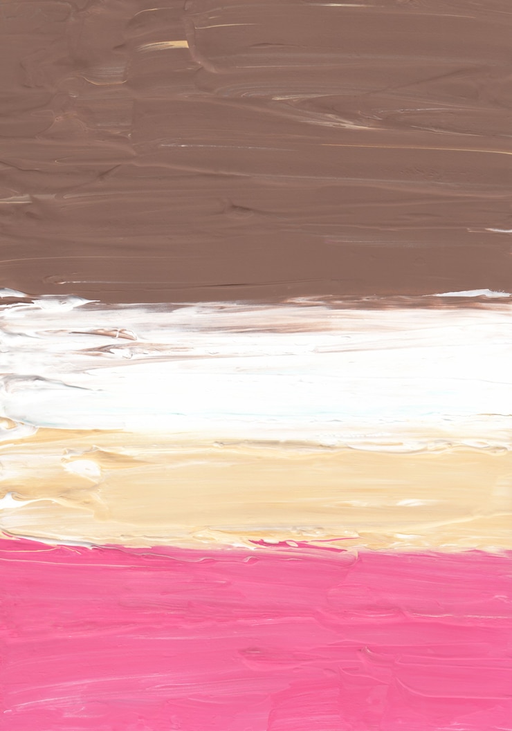 Foto abstract pastello marrone giallo rosa e sfondo bianco