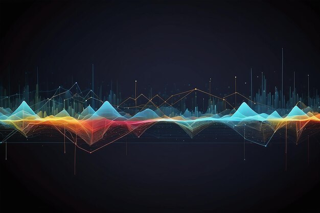 Abstract ricerca moderna e linee di sfondo dei dati