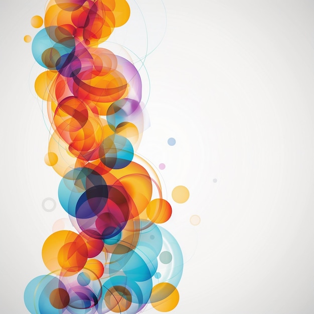Abstract Sfondamento per il design del banner