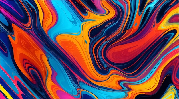 Abstract Sfondio colorato Concetto tecnologico digitale del futuro Altamente tessuto
