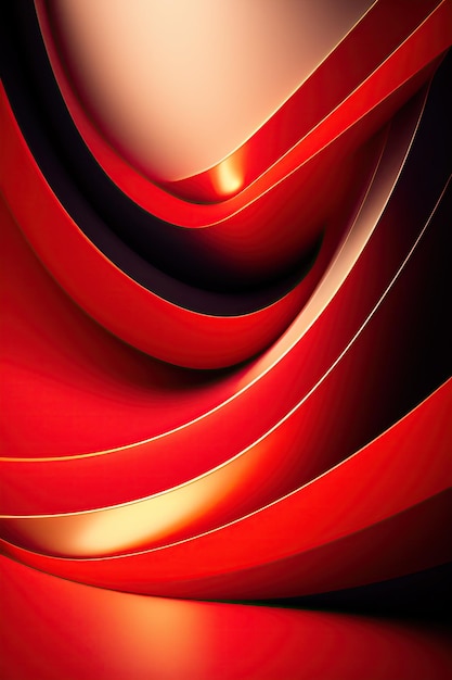 Abstract sfondo rosso