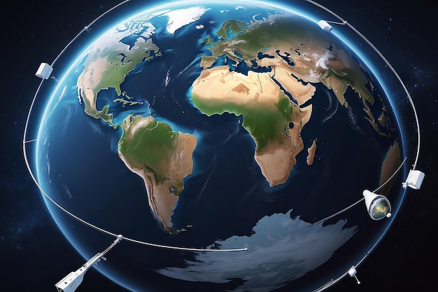 Abstract Sistema di localizzazione tecnologica globale di ricerca satellitare