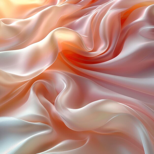 Abstract Smooth Brown Pastel Pink sfondo illustrazione 3D