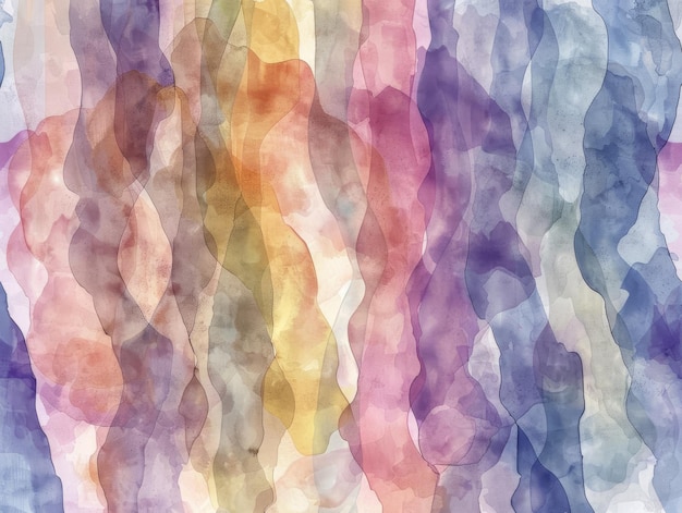 Abstract watercolor seamless pattern closeup con particolare attenzione alle transizioni di colore fluido