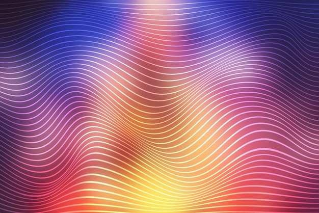 Abstract wave Background Gradient curved luxury vivid blurred colorful texture wallpaper Photo