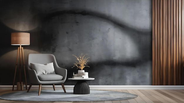 Abstrazione di lusso sfocato grigio scuro e gradiente nero utilizzato come parete di studio di sfondo per la visualizzazione del vostro