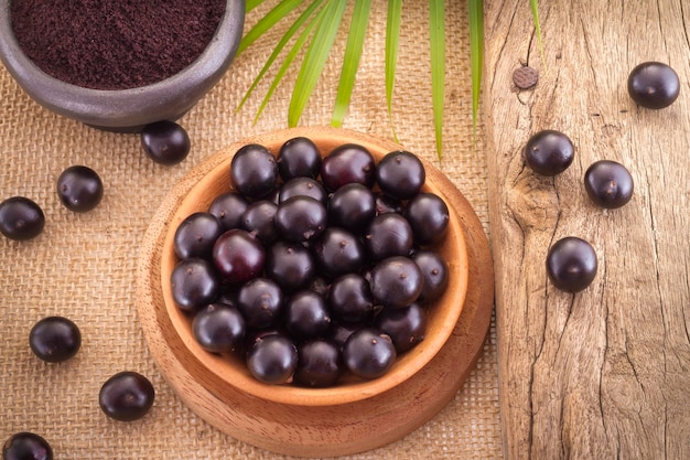 Acai frutto di origine amazzonica cui sono attribuite molte proprietà medicinali