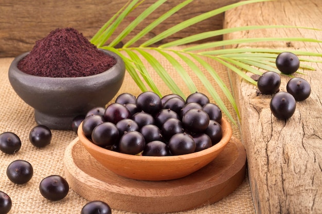 Acai frutto di origine amazzonica cui sono attribuite molte proprietà medicinali