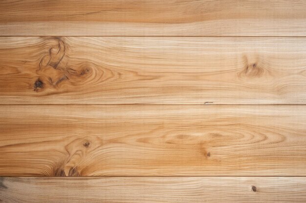 Accattivante primo piano Texture squisita di una tavola di legno chiaro