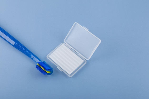 Accessori dentali per denti e apparecchi ortodontici Cera ortopedica e Spazzolino per la pulizia dei denti con scanalatura per staffa