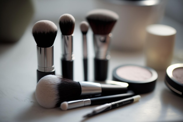 Accessori e kit per il trucco e la bellezza utilizzati in tutto il mondo Trucco o trucco Il trucco consiste nell'applicare prodotti con un effetto cosmetico che abbelliscono o mascherano l'autostima