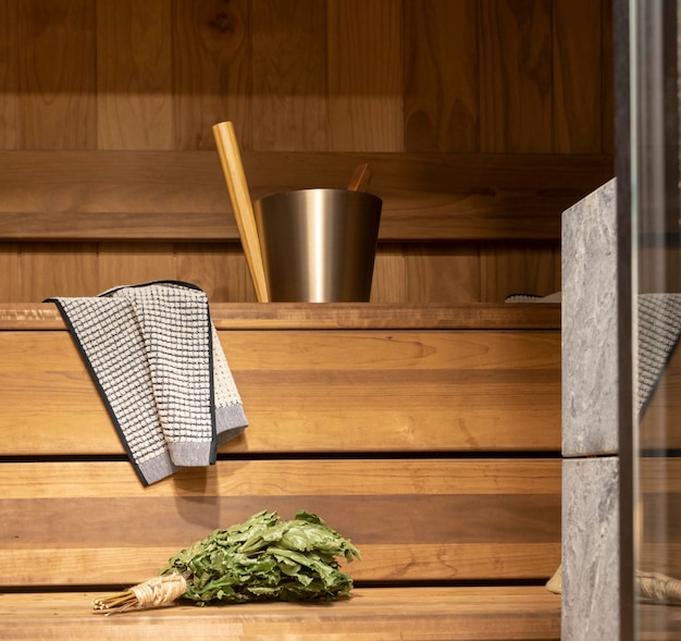 Accessori per la sauna nel bagno turco