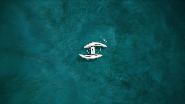 Acqua blu astratta nella consistenza di fondo dell'acqua di mare