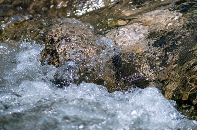 acqua di fiume naturale