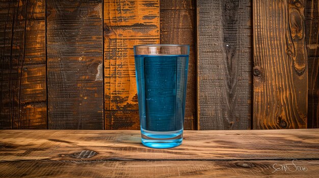 Acqua pura e limpida riempie un bicchiere che incarna salute e ringiovanimento