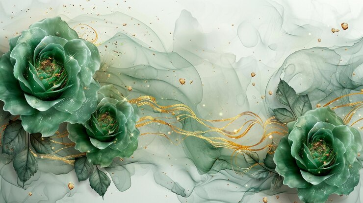 acquerello astratto e alcol inchiostro floreale effetto petalo di fiore elegante per lo sfondo del matrimonio