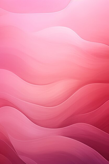 Acquerello astratto, sfondo scuro, colore di gradiente rosa con linee curve fluide, consistenza e whi