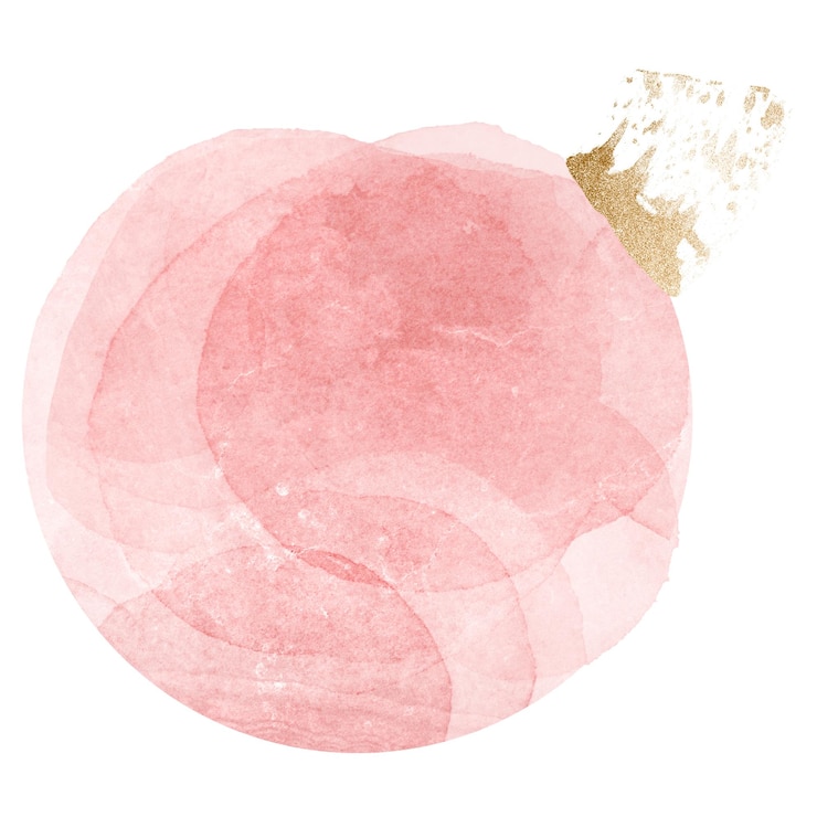 Foto acquerello rosa adesivo png copia grafica spaziale su sfondo trasparente