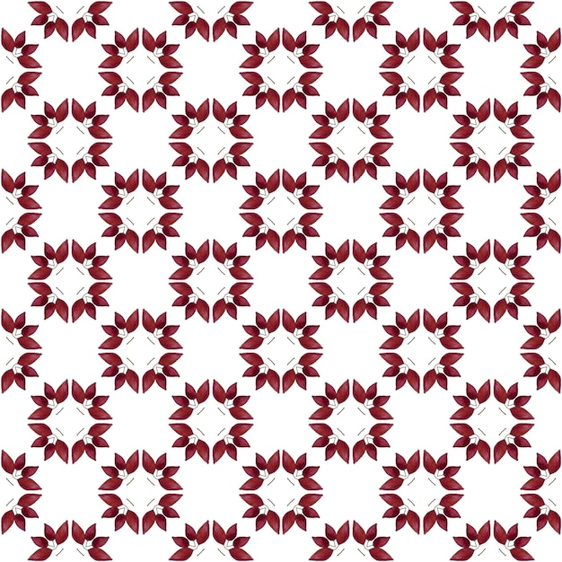 acquerello Seamless pattern di bacche di agrifoglio