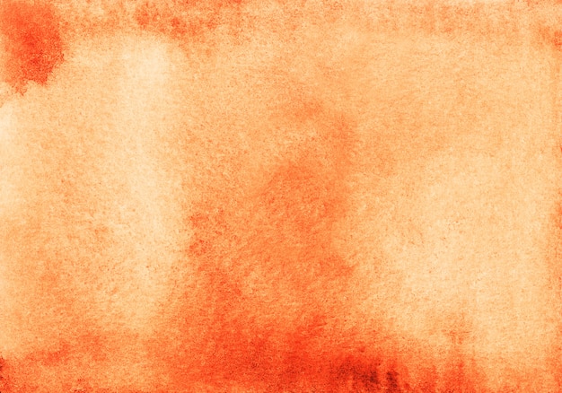 Acquerello vecchio sfondo arancione