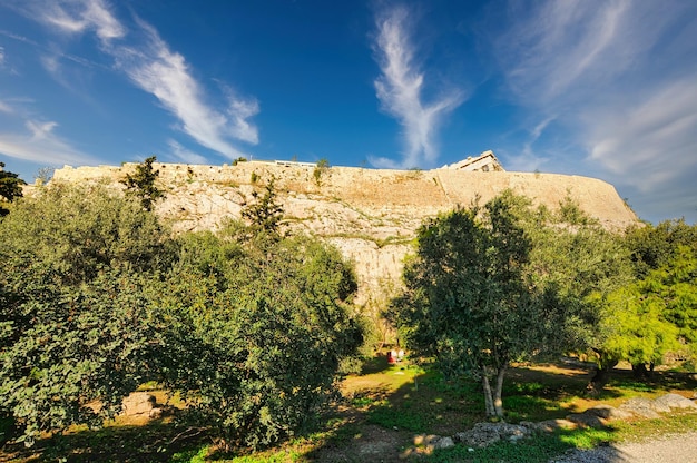 Acropoli di Atene in Grecia