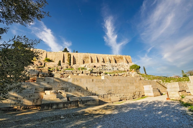 Acropoli di Atene in Grecia