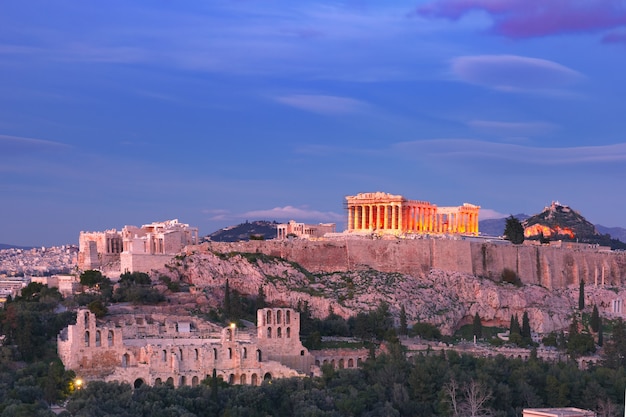 Acropoli e Partenone di Atene, Grecia