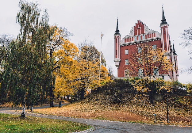 Admiralty House in autunno Stoccolma