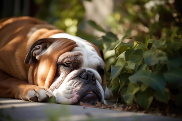 Adorabile Bulldog inglese