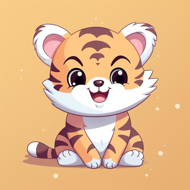 adorabile personaggio della tigre