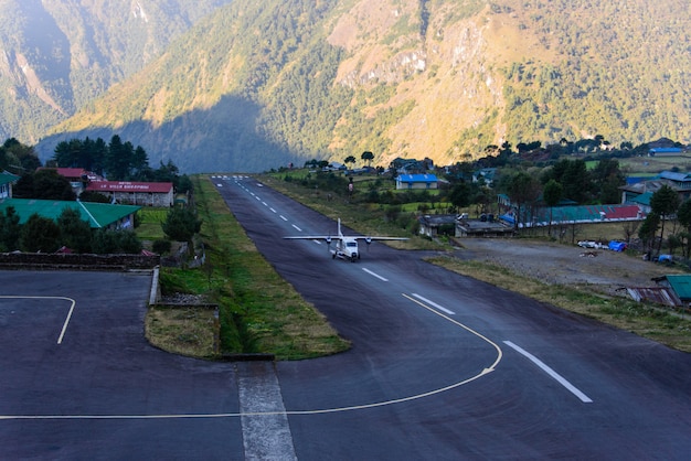 Aeroporto di Lukla in Nepal